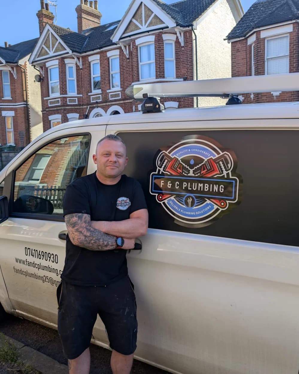 Alex, owner of F&C Plumbing